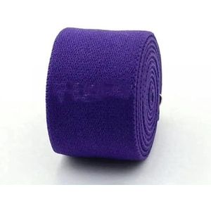Kleur geweven babybroekje rubberen band elastische band platte dikke elastische zachte elastische band diy kledingaccessoires-paars
