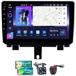 Android 13 Autoradio 9 Duim Touch Display Voor Audi 8U Q3 RS Q3 2011-2018 Met Draadloze Carplay Android Auto/GPS/4G WiFi/FM RDS DAB+/Buletooth/Bediening op het stuur + Camera en DVR(NF-4)