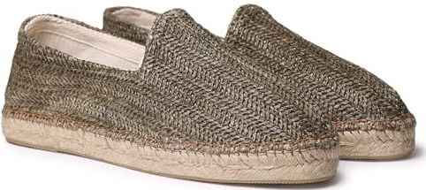 TONI PONS Damasc espadrilles voor heren van bast., kaki, 45 EU