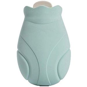 XWGlory 270/450ML Hot Water Bag Siliconen Fles Winter Heater met Gebreide Cover Warmer Hot Water Fles Magnetron Verwarming S Groen1