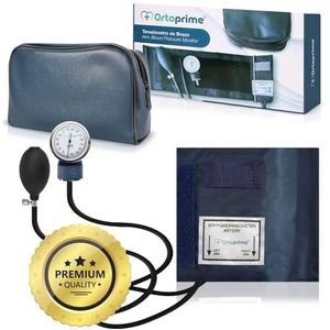 OrtoPrime Handmatige bloeddrukmeter, handmatig, professioneel, bloeddrukmeter, handmatige bloeddrukmeter, arm, sfingomanometer, handmatige set, verpleegsters, apparaat voor spanning, handwerk, medisch