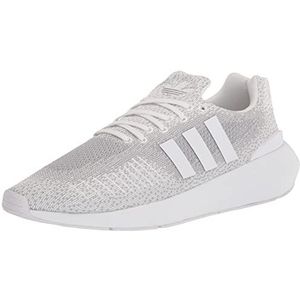 adidas Originals Men's Swift Run 22 Sneaker, White/Grey/Black, 8