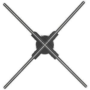 3D Hologram Reclame Display Fan Wifi 3D Holografische Lamp Speler Afstandsbediening Projector Fan Zakelijke Winkel Winkel Logo Licht Festivalreclamedisplay(100cm)