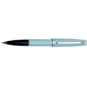 Aurora Style Gemstone Aquamarine Rollerball Pen - AU-E72-AC