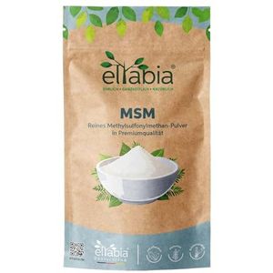 MSM poeder 1 kg | 99,9% zuivere organische zwavel | premium methylsulfonylmethaan zonder toevoegingen | veganistisch