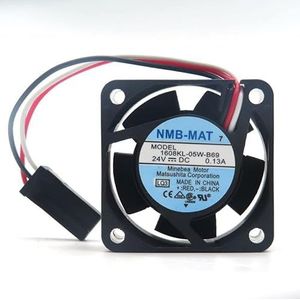 NMB 24V axial fan 1608KL-05W-B69 4020 0.13A 3pin Fanuc Inverter cooling fan