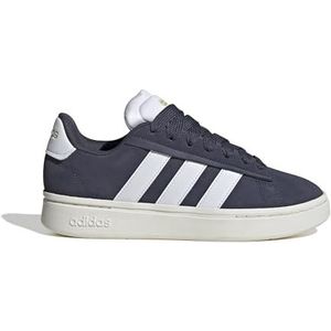 adidas Dames Grand Court Alpha 00s Sneaker, Schaduw Marineblauw/Wit/Goud Metallic, 10.5