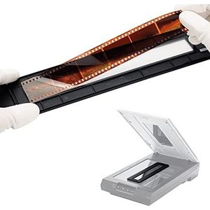 JJC 35mm Negatives Film Holder, Slide Mount Magnetic Holder voor het scannen van 24 x 36mm Films op Standard Flatbed Scanner met Backlight/Transparency Unit Scangebied 228.5 x 27.9mm