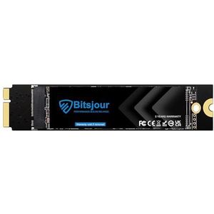 Bitsjour 256 GB SSD voor Apple MacBook Air 2012, 13"" A1466 EMC 2558, 11"" A1465 EMC 2559, interne harde schijf upgrade 3D NAND TLC, MacOS voorgeladen