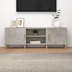 DIGBYS TV-meubel Beton Grijs 150x30x50 cm Engineered Hout
