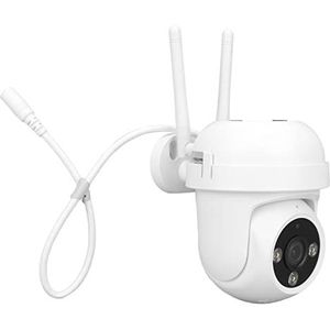 Beveiligingscamera, Alarmopname Smart Tracking 100-240V Draaibare Draadloze Beveiligingscamera voor Binnenshuis (EU-stekker)