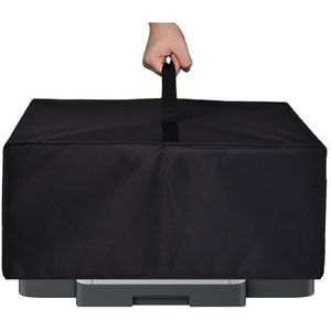 Heavy Duty Stof Waterdichte UV-bestendige Stofkap voor HP OfficeJet 8015e Draadloze Kleur All-in-One Printer/Pro 8135e/Pro 9125e/Pro 8139e/HP ENVY Inspire 7958e Printer (zwart)