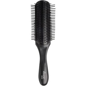 Diane 9-rij professionele stylingborstel, zwart, 1 telling (Pack van 1)