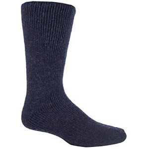 HEAT HOLDERS - Heren/Heren Dikke Zware 2,7 TOG Thermo Wollen Sokken (39-45 EU, Marine)