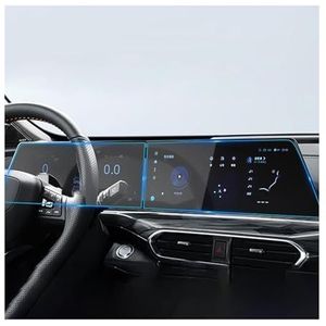 Displaybeschermfolie Voor Changan UNI-T Flagship Edition 2022 12,3"" Krasbestendige Oliebestendige Touchscreenbescherming Voor Voertuigdisplays(Navigation Film+Instrument Film)