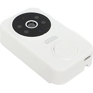 Draadloze Deurbelcamera, Draadloze Videodeurbelcamera 2-weg Audio HD Nachtzicht Slimme Deurbel met Camera voor Huisbeveiliging