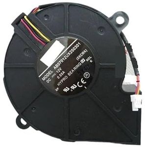 7CM AB07012UX250301 -RECHTS 7525 12V 0.55A 3WIER koelventilator