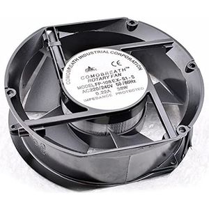 Original FP-108EX-S1-S AC Axial Fan 220V 38W Oval Ball Bearing Ventilation Cooling Fan