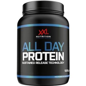 XXL Nutrition - All Day Protein - Eiwitpoeder, Proteïne poeder, Eiwitshake, Proteine Shake, Whey Protein - Yoghurt Framboos - 1000 gram