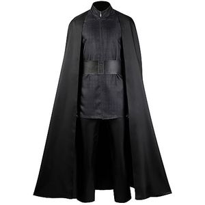 JOYPLAY SETHOUS Kylo Ren Tuniek kostuum voor heren, middeleeuws riddergewaad, deluxe uniform, Halloween, cosplay, Jedi-kostuum, volledige set
