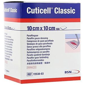 CUTICELL Classic wondgaas 10 x 10 cm, 100 stuks