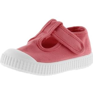 Victoria 1915 Unisex Canvas Sandals DREC & Strap & Reinforced Toe 136625 for Kids CORAL 18