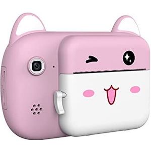 Videocamera Vlogcamera Recorder Kinderen Camera Instant Print Camcorder Digitale Film Camera's for Kid Leuke Foto Printer Mini Video Recorder Verjaardagscadeau(32G TF Card)