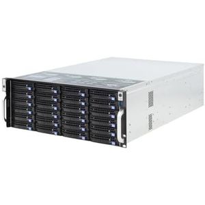 DUOCAI Super enorme opslag 24 bays 4u hotswap rack NVR NAS server chassis S46524 (12GB HD SGPIO)