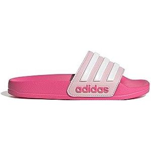 adidas Adilette Shower Slippers uniseks-kind, clear pink/ftwr white/lucid pink, 30.5 EU