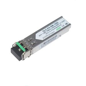 1,25G 1000BASE 80KM 1550nm SMF 1,25G optische module LC SFP module (5 stuks)