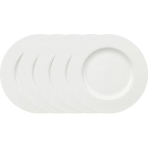 Villeroy & Boch 10-4412-2630 Royal eetbord Premium Bone, porselein, wit, 27 cm, 6 stuks