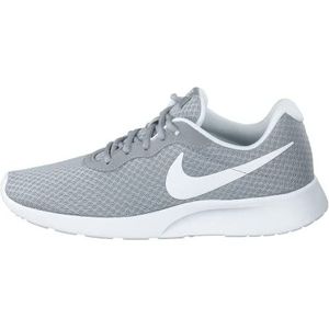 NIKE Hardloopschoenen Wmns Nike Tanjun dames Low-Top Trainer , Grijs Wolfgrijs wit , 35.5 EU