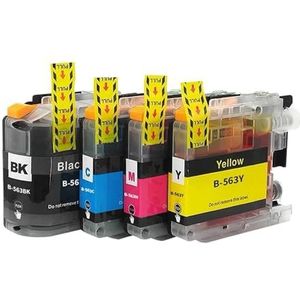 Inktcartridge for Brother MFC J2310 J2510 J3520 J3720 inkjetprinter(1SET(4PC))