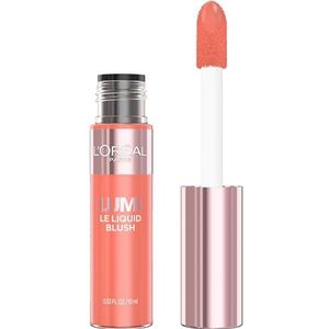 L'Oréal Paris Lumi Le De L'Oréal Paris Fluid Blush Lumi Le De L'Oréal Paris Intense en Lichte Rouge Formule met vloeibare pigmenten, intensief en vochtig koraal, 0,33 oz vloeibaar rijk en vocht