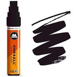 MOLOTOW ONE4ALL Acryl Paint Marker, 15mm, Signaal Zwart, 1 Per stuk (627.212)