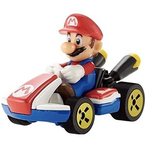Hot Wheels GBG26 Mario Kart Replica 1:64 Die-Cast speelgoedauto Mario speelgoed, vanaf 3 jaar