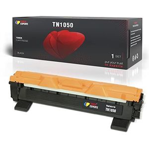 Toner Experte Compatibele Brother TN1050 Zwart Toner Cartridge Vervanging voor TN 1050 voor HL-1110 HL-1210W HL-1212W DCP-1612W DCP-1510 DCP-1610W Printer