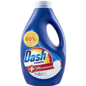 Dash Power vloeibaar wasmiddel, desinfecterend, 18 wasbeurten, 900 ml