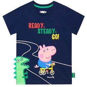 Peppa Pig Jongens T-Shirt George Pig Veelkleurig 110 cm