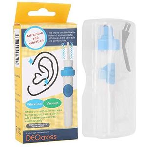 Electric Wax Suction Device, Automatic Vacuum Earwax Removal Kit Safe and Comfortable Ear Cleaner Tool of All Ages