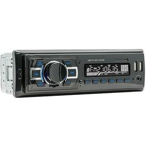 Bluetooth Autoradio DAB, USB, MP3-speler, Handsfree, FM, TF, Afstandsbediening, ISO-connector, Hoofdeenheid, D3308, 1 Din