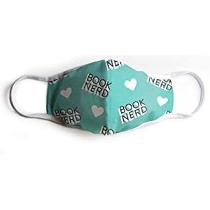Book Nerd Face Mask (Small)