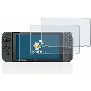 BROTECT 6x Antireflecterende Beschermfolie voor Nintendo Switch Anti-Glare Screen Protector, Mat, Ontspiegelend