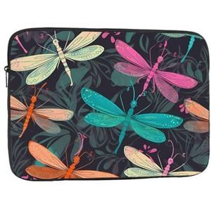 Laptop Sleeve Leuke Libelle Slanke Laptop Case Cover Duurzaam Aktetas Shockproof Beschermende Notebook Case voor Reizen Werk