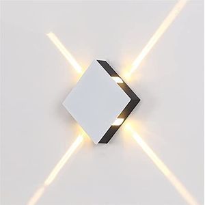 LED-wandlamp bedlampje slaapkamer woonkamer wandlamp moderne eenvoudige creatieve corridor cross star wandlamp AC85-265V,Keuken eiland