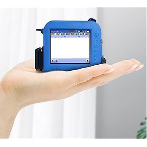 Handprinter, Handheld Printer Draagbare Mini Intelligente Hand-Held Inkjet Printer Volautomatische Kleine Inkjet voor draagbare inkjetprintercoderingsmachine (Color : High adhesion red, Size : 1)