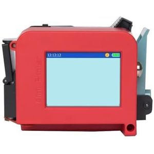 Handheld Printer Miniprinter Draagbare Handheld Inkjetprinter Productiedatum Barcode Label Codeermachine Batchnummer 12,7 Mm 2588 + JS12M JS10 Efficiënt Helderheid(Printer no ink)