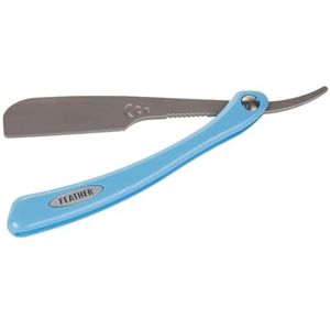 Feather - ACSR-RBL - Scheermesje - Blauw - Roestvrij Staal