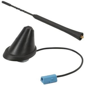 Audio- & videoantennes voor auto HC97 Autoantenne Dakantenne Geschikt voor Astra G/H Geschikt voor Corsa C/D Geschikt voor Zafira A/B Staaflengte 28 cm Auto-antenne