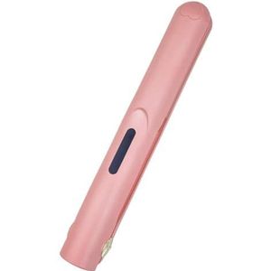 Qerwsdty Mini-stijltang met draadloos opladen via USB, draagbare klem voor krullen en gladmaken, kleine multifunctionele stijltang